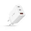 TECH-PROTECT NC30W 3-PORT NETWORK CHARGER PD 30W / QC3.0 WHITE